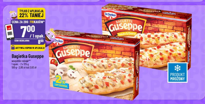 Bagietka Guseppe Dr. Oetker 2-pak promocja w POLOmarket