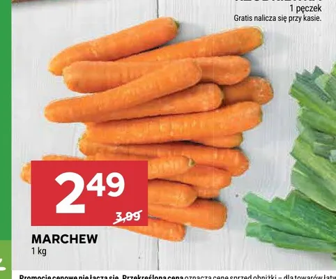 Marchew promocja w Stokrotka