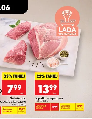 Łopatka wieprzowa promocja w Biedronka
