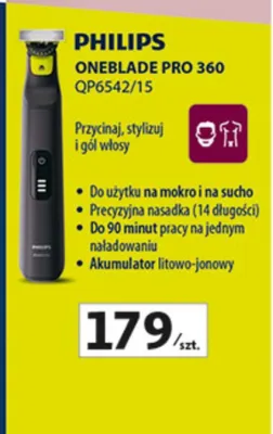 OneBlade Pro 360 QP6542/15 promocja w Auchan