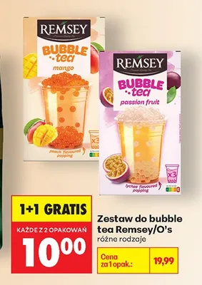 Zestaw do bubble tea  promocja w Biedronka