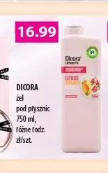 Żel pod prysznic Dicora promocja w Drogerie Laboo