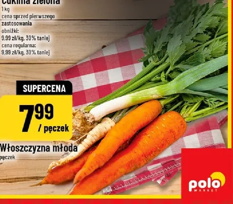 Włoszczyzna młoda POLOmarket promocja w POLOmarket