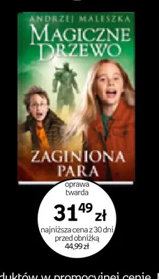 Książka Magiczne Drzewo Zaginiona para oprawa twarda Andrzej Maleszka promocja w Empik