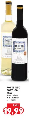 Wino Teio Portugal różne rodzaje promocja w Kaufland