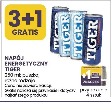 Napój energetyczny grape zero WK DZIK promocja w Stokrotka