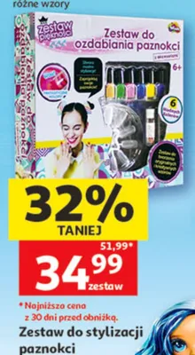 Zestaw do stylizacji paznokci promocja w Auchan