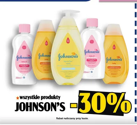 Oliwka dla dzieci Johnson's promocja w TOPAZ