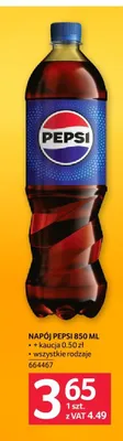Napój Pepsi promocja w Selgros