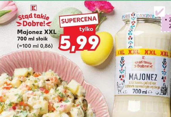 Majonez XXL promocja w Kaufland