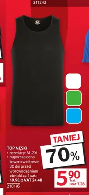 Top męski promocja w Selgros