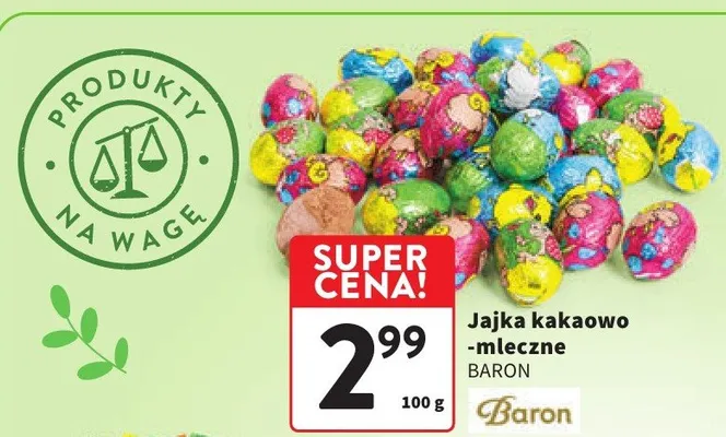 Jajka kakaowo-mleczne promocja w Intermarche