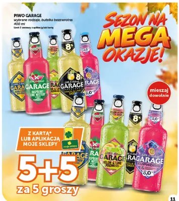 Piwo Garage Hard Lemon promocja w Euro Sklep