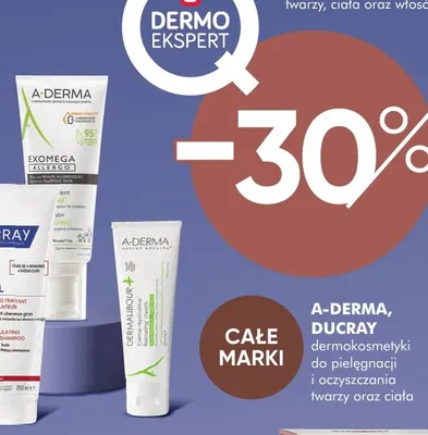 Dermokosmetyki do pielęgnacji i oczyszczania twarzy oraz ciała A-Derma promocja w Super-Pharm