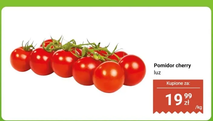 Pomidor cherry luz promocja w Dino