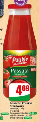 Passata klasyczna Polskie Przetwory promocja w Dino