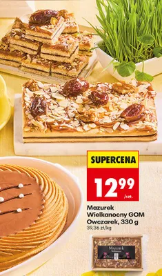 Mazurek Wielkanocny GOM Owczarek promocja w Biedronka