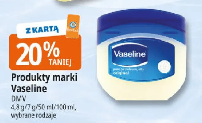 Produkty marki Vaseline promocja w Leclerc