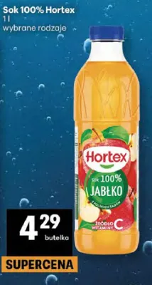 Sok 100% jabłko promocja w Delikatesy Centrum