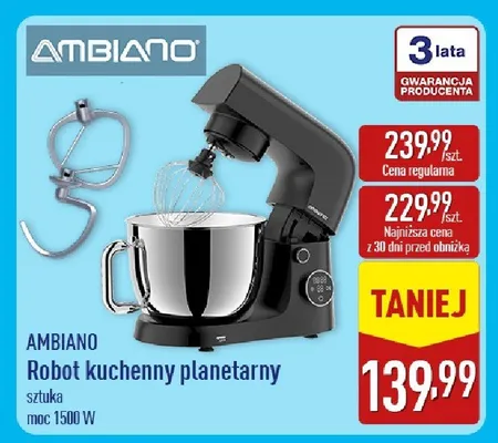 Robot kuchenny planetarny promocja w Aldi