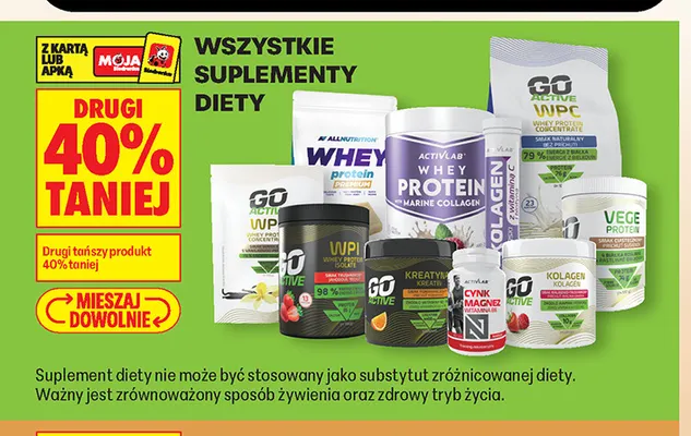 Suplementy diety promocja w Biedronka
