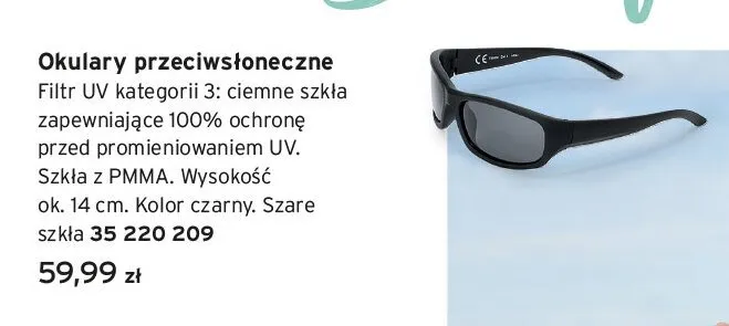 Okulary przeciwsłoneczne promocja w Tchibo