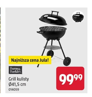 Grill kulisty Burns & Barkles promocja w Jula