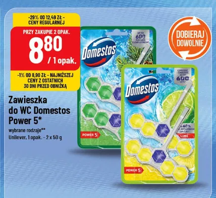 Zawieszka do WC Power 5 promocja w POLOmarket