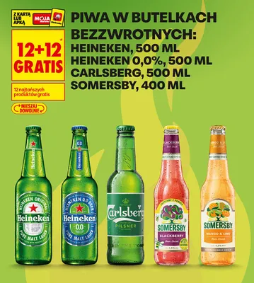 Piwo Heineken promocja w Biedronka