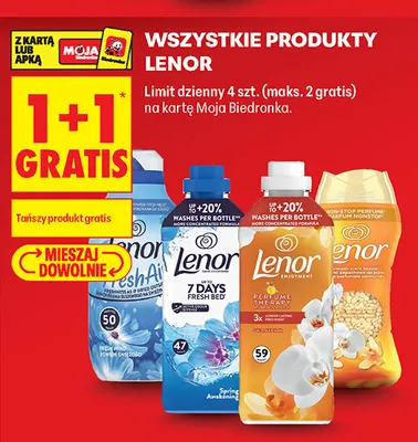 Produkty Lenor promocja w Biedronka