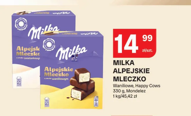 Milka Alpejskie Mleczko Happy Cows promocja w Chorten