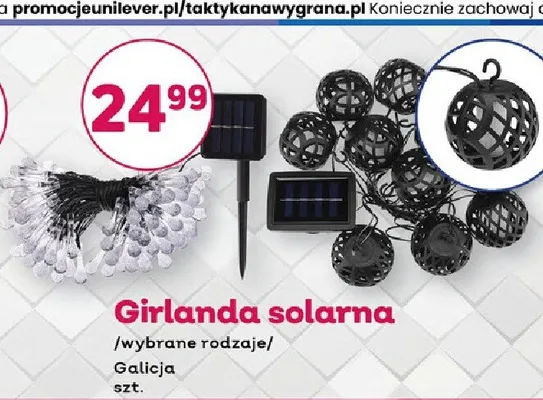 Girlanda solarna Galicja promocja w Bliski