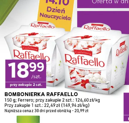 Bombonierka Raffaello promocja w Stokrotka