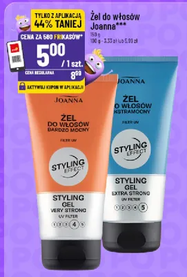 Żel do włosów bardzo mocny Joanna Styling Effect promocja w POLOmarket