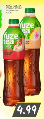 Herbata mrożona FuzeTea Juicy Truskawka i Melon promocja w Słoneczko