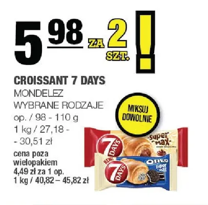 Croissant 7 Days promocja w SPAR