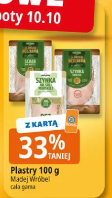 Plastry Madej Wróbel promocja w Leclerc