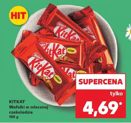 Wafelki w mlecznej czekoladzie promocja w Kaufland