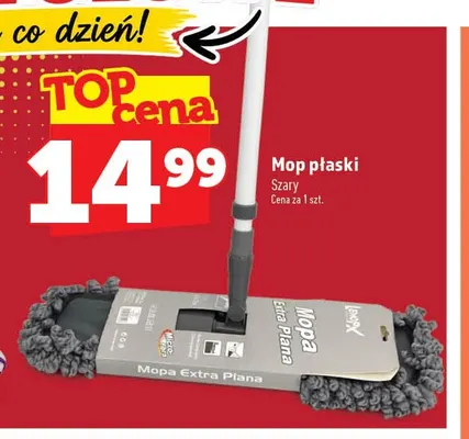 Mop płaski szary promocja w TOPAZ