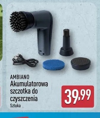Akumulatorowa szczotka do czyszczenia AMBIANO promocja w Aldi