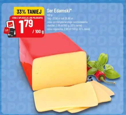 Ser Edamski promocja w POLOmarket