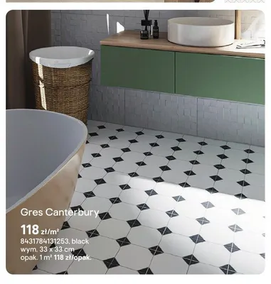 Gres Canterbury promocja w Castorama