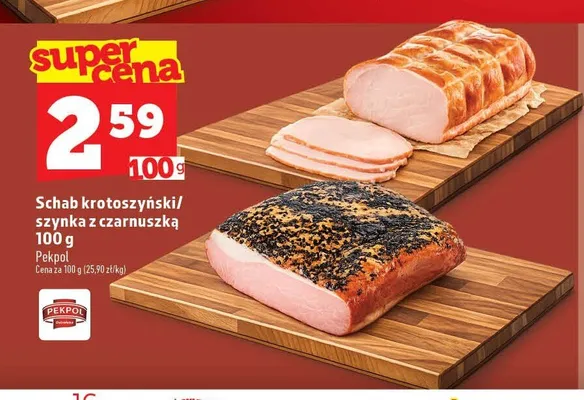 Schab krotoszyński Pekpol promocja w TOPAZ