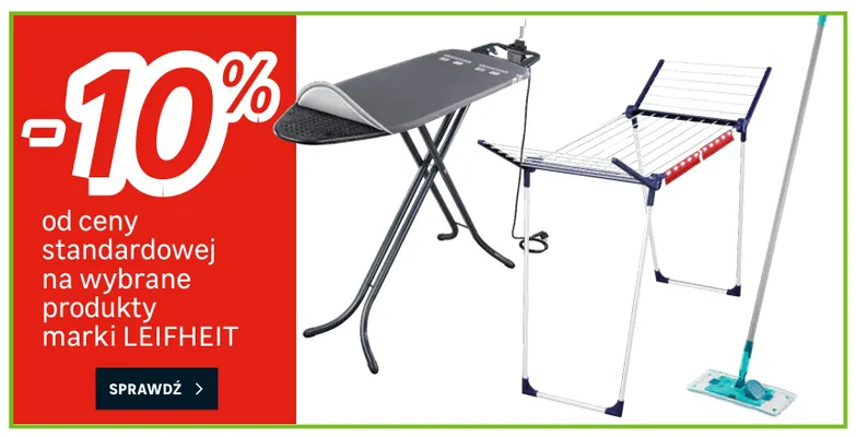 Produkty marki Leifheit promocja w Leroy Merlin