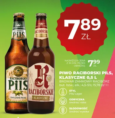 Piwo Raciborski Pils promocja w Duży Ben