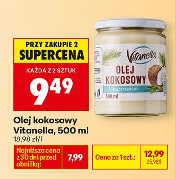 Olej promocja w Biedronka