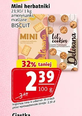 Mini herbatniki Delisana promocja w Prim Market