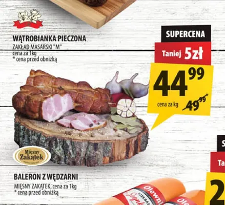 Baleron z wędzarni Mięsny Zakątek promocja w Arhelan