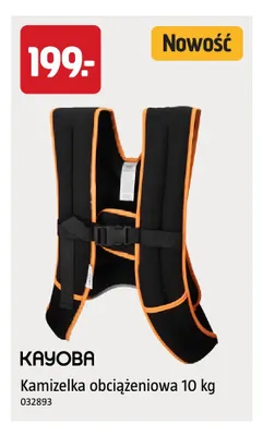 Kamizelka obciążeniowa 10 kg Kayoba promocja w Jula