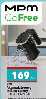 Akumulatorowy mikser ręczny GOFREE CMMR-01 promocja w Biedronka